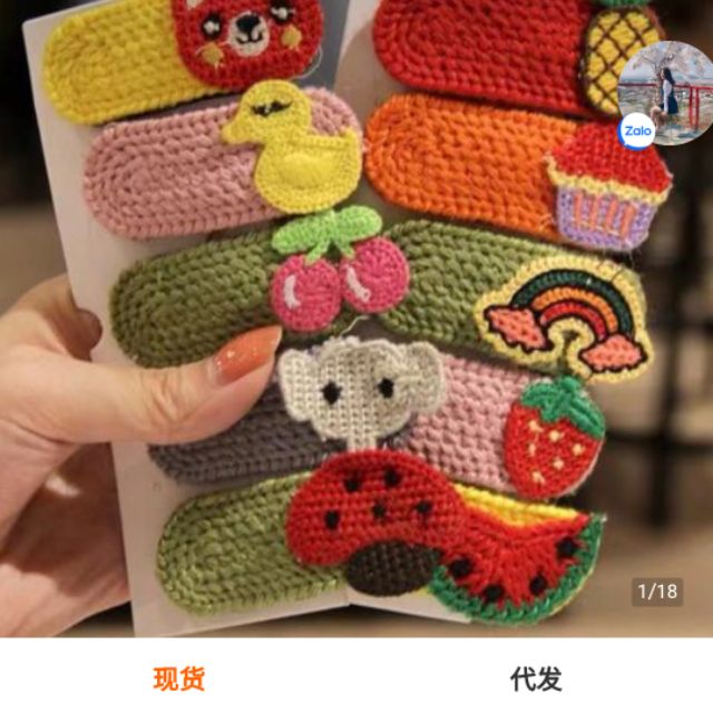 Combo kep tóc Hàn Quốc