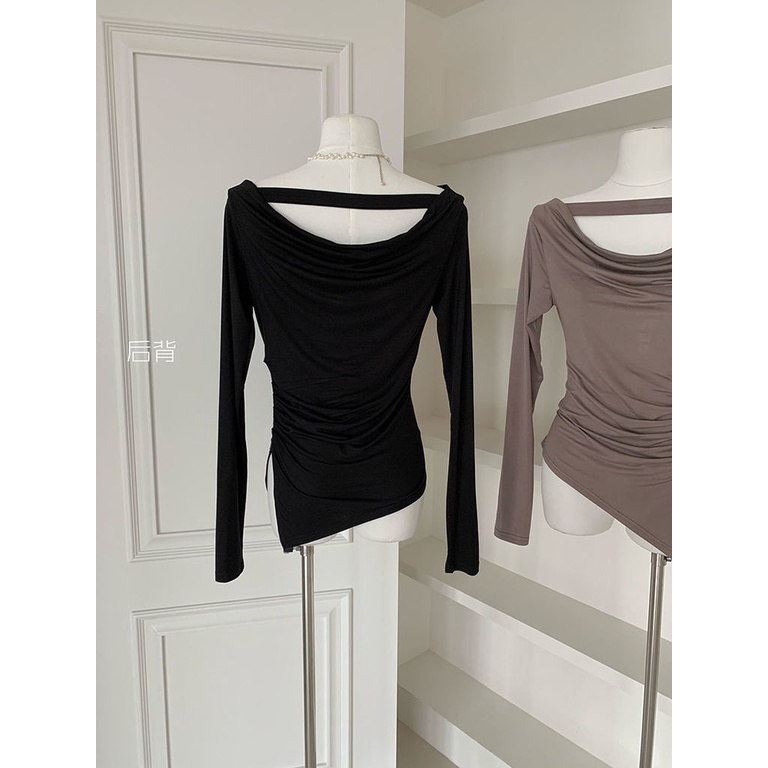 Áo Thun Tay Dài Dáng Ôm Chống Nắng Thời Trang Mùa Hè Cho Nữ