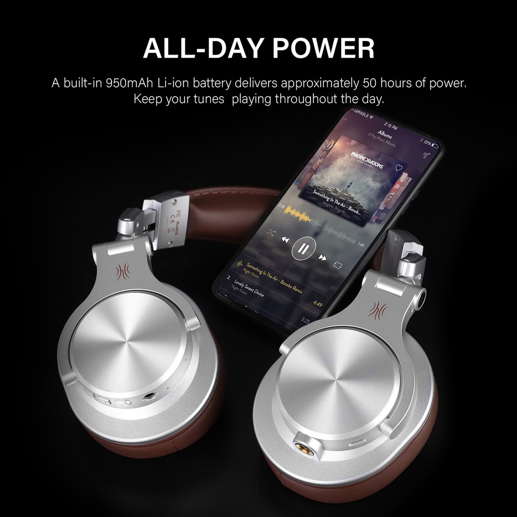 Tai Nghe Chụp Tai Không Dây Oneodio Fusion A70 Kết Nối Bluetooth 5.0 | BigBuy360 - bigbuy360.vn