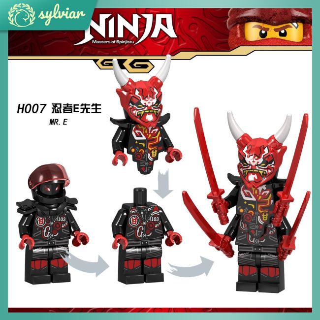 Mô Hình Lego Nhân Vật Ninja Mr E H007