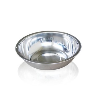 Thau inox để vừa xe đẩy inox 22 cm - thau inox dùng cho spa