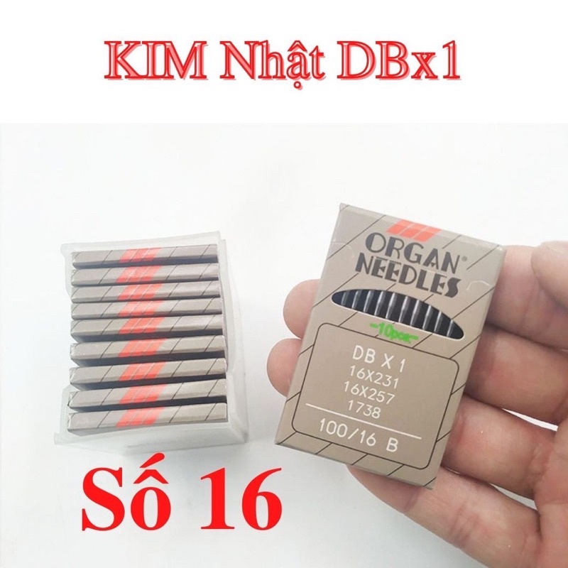 Kim máy may công nghiệp 1 kim DBx1 > Kim máy may 1 kim công nghiệp DB 1 > Kim Nhật ORGAN