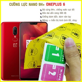 Dán cường lực dẻo nano OnePlus 6