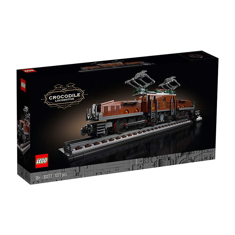 Đồ Chơi Lắp Ráp LEGO CREATOR Đầu Máy Xe Lửa Crocodile Locomotive 10277