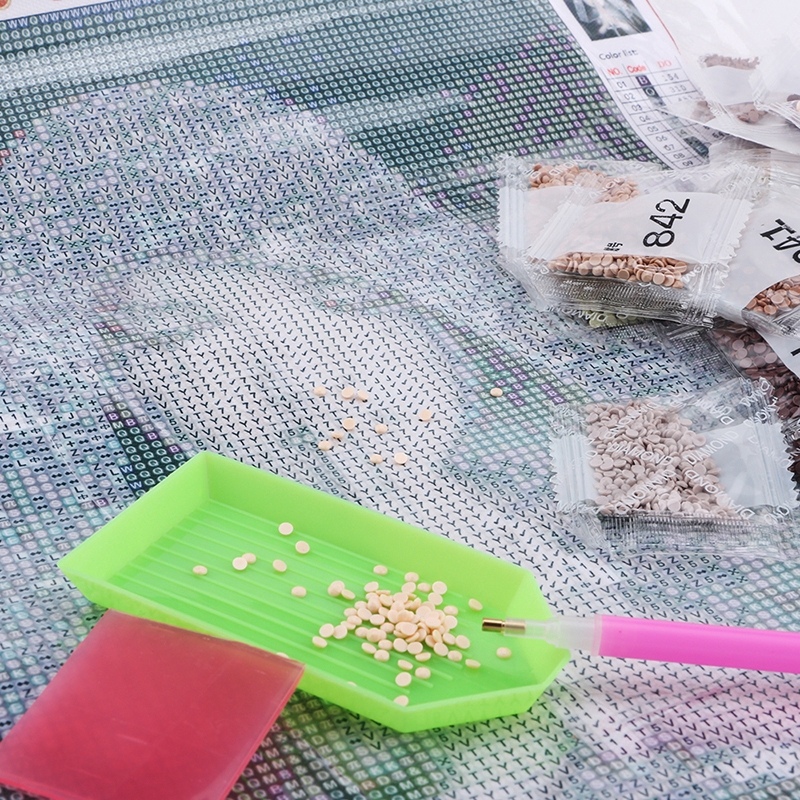 Bộ Tranh Đính Đá 5d Tự Làm Hình Cô Gái Cầu Nguyện