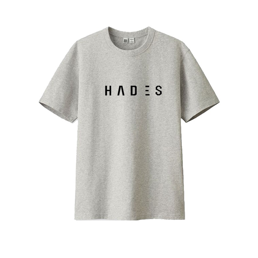 Áo phông unisex Hades đầu sói tay lỡ form rộng chất cotton mềm mát