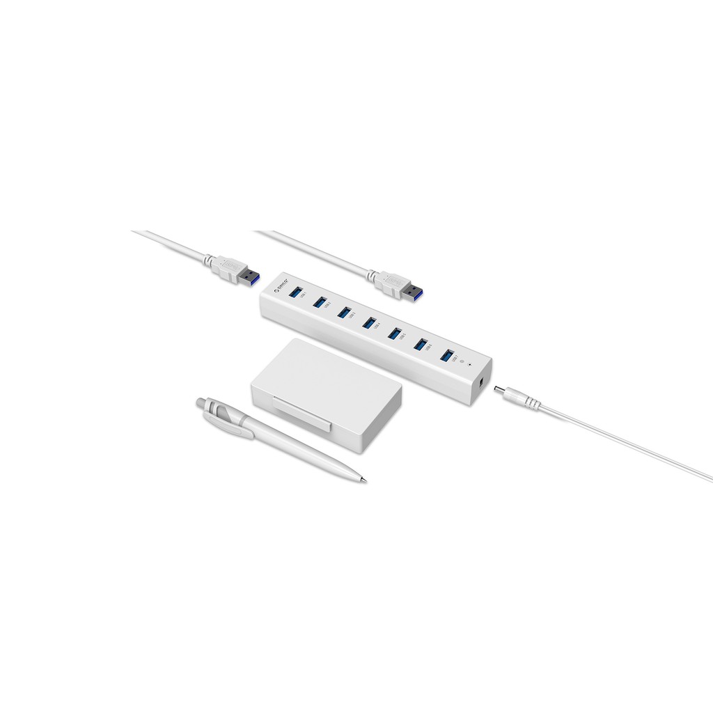 Bộ chia USB 3.0 7 cổng ORICO H7013-U3-AD – Hàng Phân Phối Chính Hãng