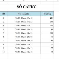 Túi hút chân không PA