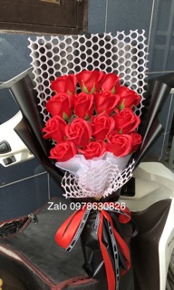 Hoa sáp thơm bó 15 bông