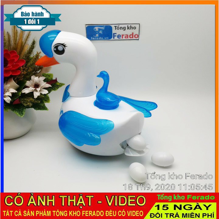Đồ chơi trẻ em ốc sên đẻ trứng có 5 bài hát việt phát sáng