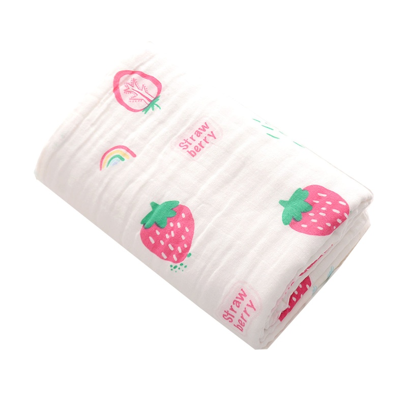 Chăn Quấn Em Bé 6 Lớp Chất Liệu Cotton Nguyên Chất