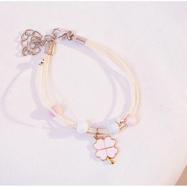 Vòng tay thiết kế đơn giản xinh xắn dễ thương cho nữ