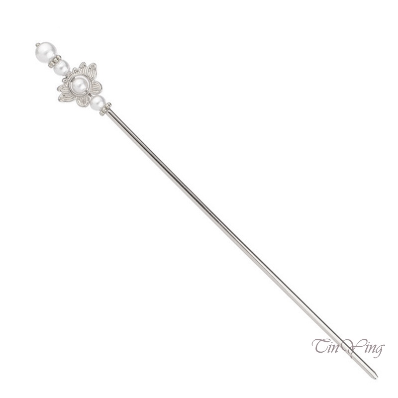 GETNOIVAS Trâm cài tóc hình hoa phong cách Trung Hoa cổ điển dành cho nữ