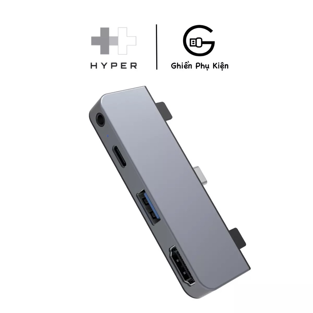 Cổng Chuyển HyperDrive 4 IN 1 HDMI 4K/30HZ USB-C Hub For iPad Pro - HD319E