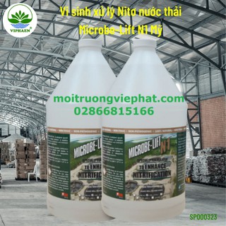 [Hàng Mỹ] Vi sinh Microbe Lift N1 Mỹ, Vi sinh thiếu khí xử lý nito nước thải dạng lỏng (Can 3,8 lít)
