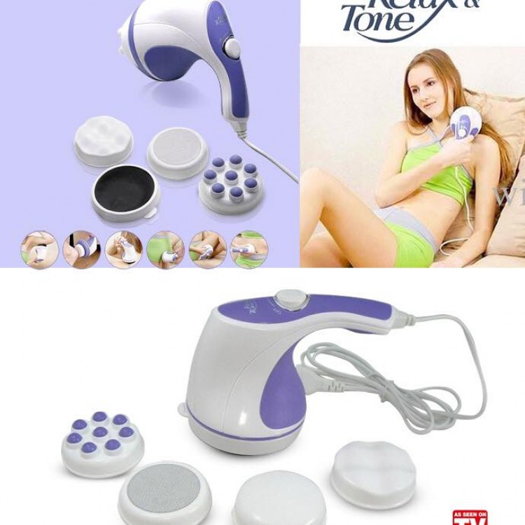 Máy mát-xa cầm tay Relax, Máy massage bụng cầm tay được làm từ chất liệu nhựa cứng cao cấp, chống rạn nứt, lớp sơn bền