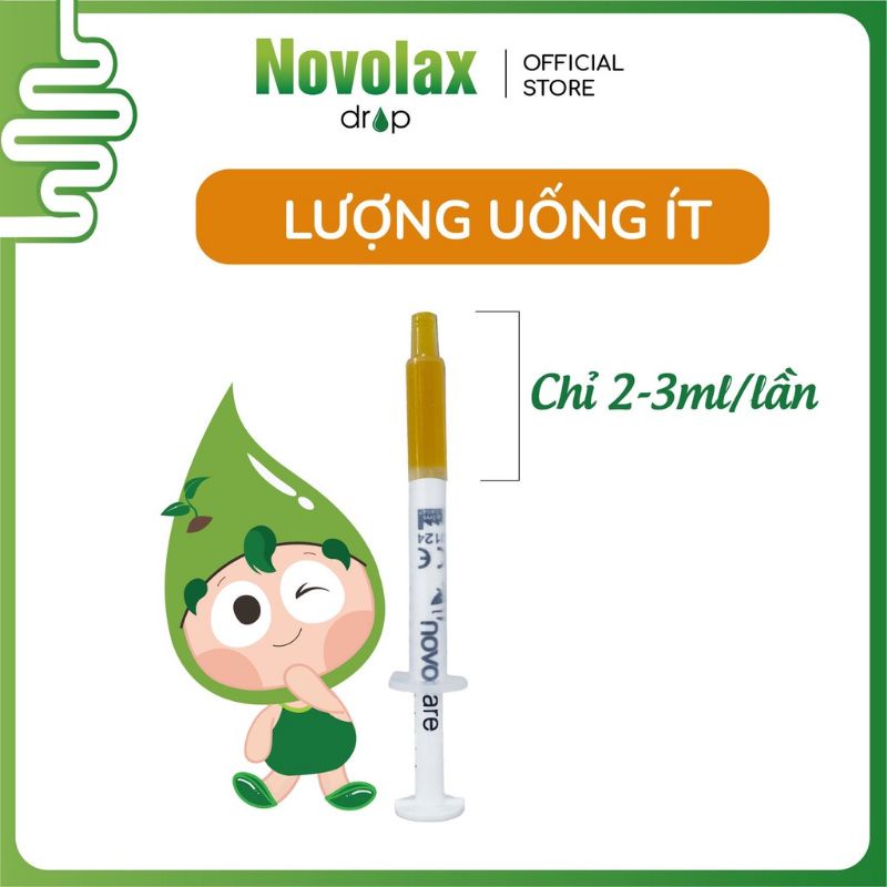 Novolax hỗ trợ giảm táo bón, bổ sung chất xơ hoà tan từ thiên nhiên