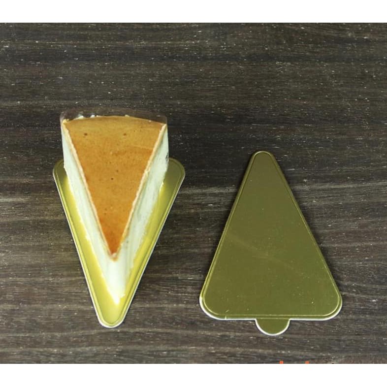 đế bánh nhỏ tam giác 9cm( tập 100c), đế lót bánh