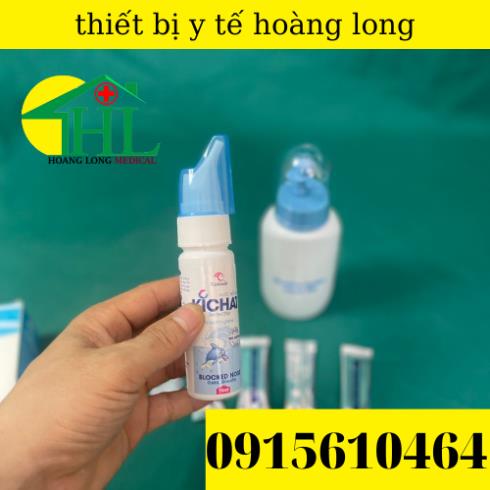Bình Rửa Mũi NASAL COOL + 6 Gói Muối Và 1 Bình Xịt Mũi