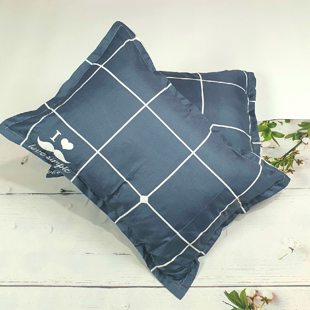 Vỏ gối nằm cotton poly giá rẻ kích thước 45*65 nhiều màu | BigBuy360 - bigbuy360.vn