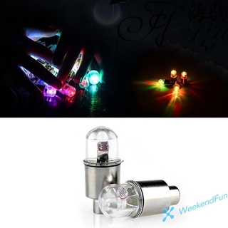 2 Đèn Led Gắn Van Bánh Xe Đạp