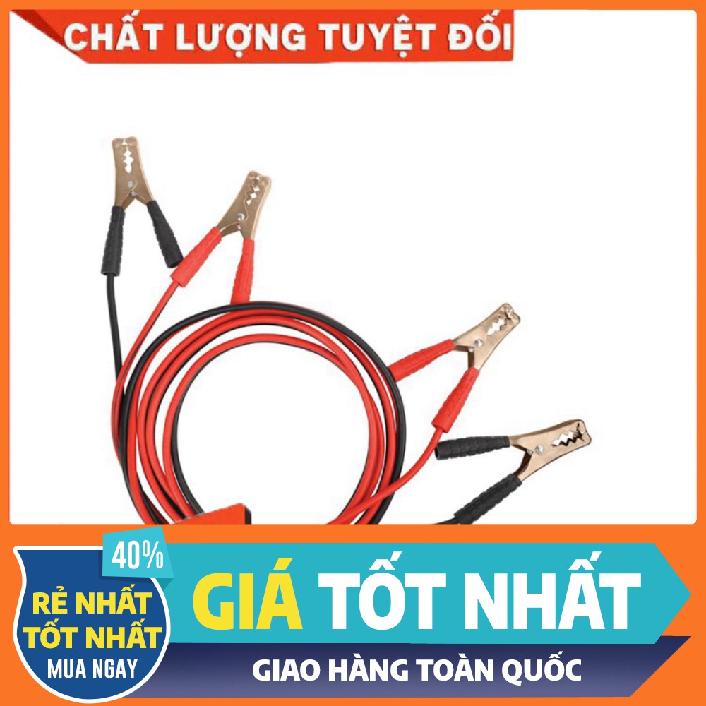 Dây cáp sạc bình ắc qui 200AMP INGCO HBTCP2001 [bảo hành chính hãng]