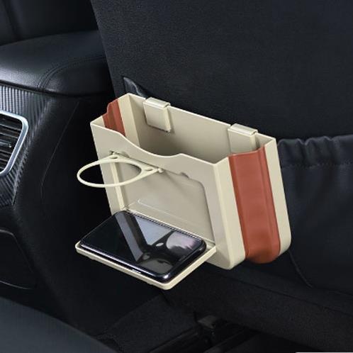 Hộp đựng đồ sau ghế ô tô xe hơi nhựa ABS cao cấp tiện lợi