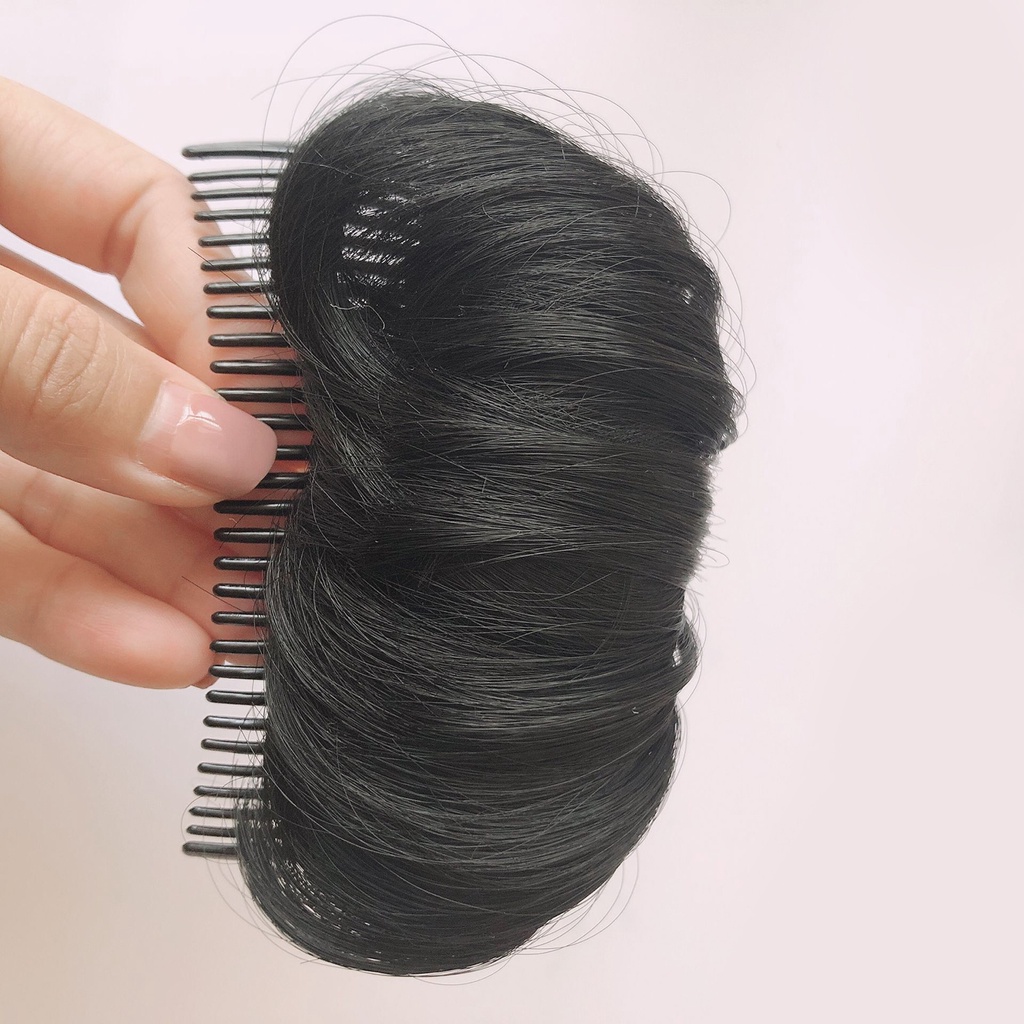 Băng Đô Cài Tóc Đính Nơ Bằng Sợi Nhân Tạo Thời Trang Cho Nữ