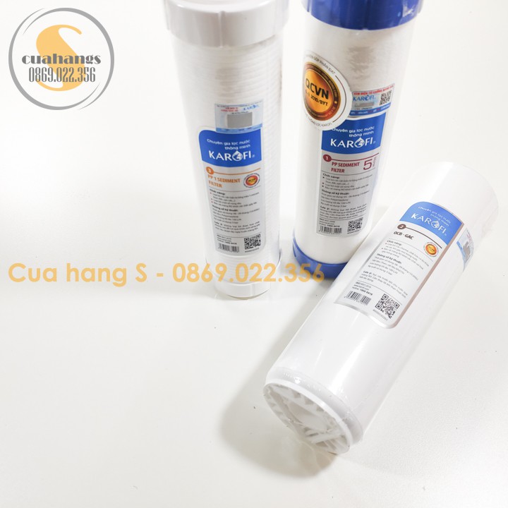 Lõi lọc nước RO Karofi 1 2 3 chính hãng