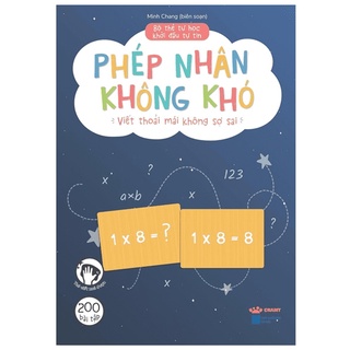 Sách bộ thẻ tự học - khởi đầu tự tin: phép nhân không khó