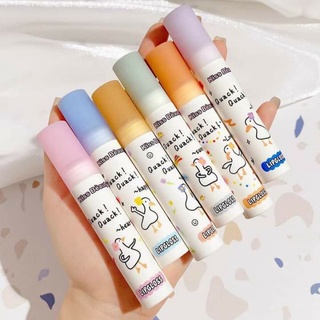 🐣[CHÍNH HÃNG] SET SON KEM KISS BEAUTY 3 CÂY CON VỊT QUACK QUACK NỘI ĐỊA TRUNG SIÊU XINH 🐣