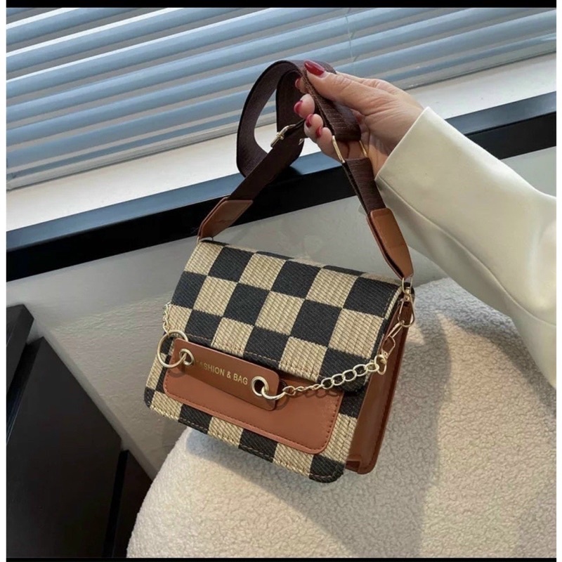 Túi xách nữ đeo chéo đẹp phong cách hàn quốc túi bì thư Zuliashop8386