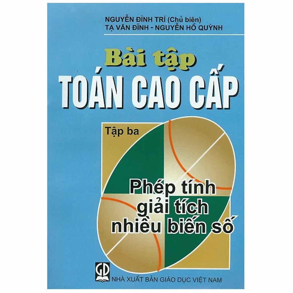 Sách Bài Tập Toán Cao Cấp Tập 3 Phép Tính Giải Tích Nhiều Biến Số