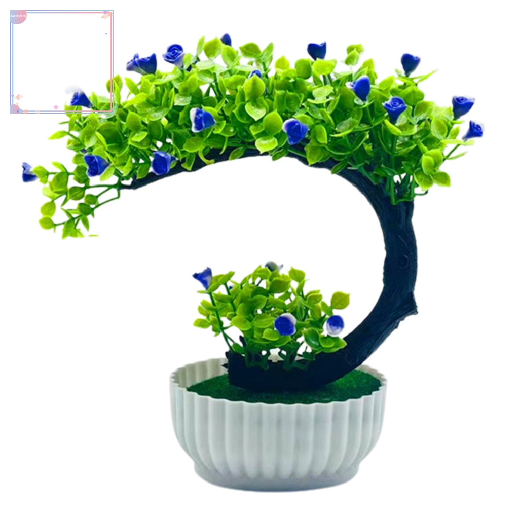 Chậu Cây Bonsai Giả Trang Trí Nhà Cửa