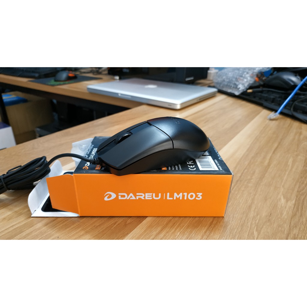 Chuột Dareu LM103 USB - New - Full Box - BH 24 Tháng - Chính hãng Mai Hoàng