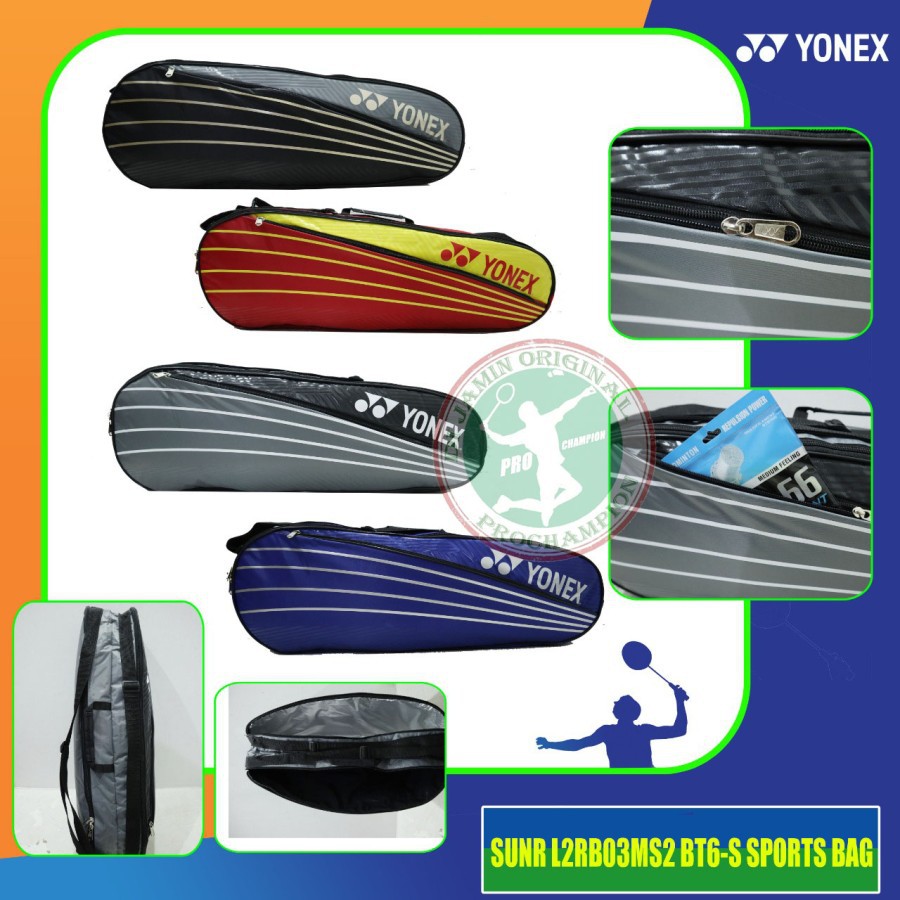 Túi Đựng Vợt Cầu Lông Yonex Thermo 2r Sunrise L2Rb03Ms2 Bt6-S