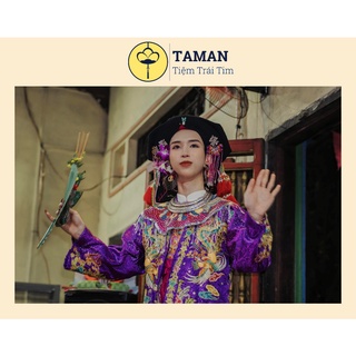 Kiềng bạc trắng, kiềng cổ dân tộc biểu diễn
