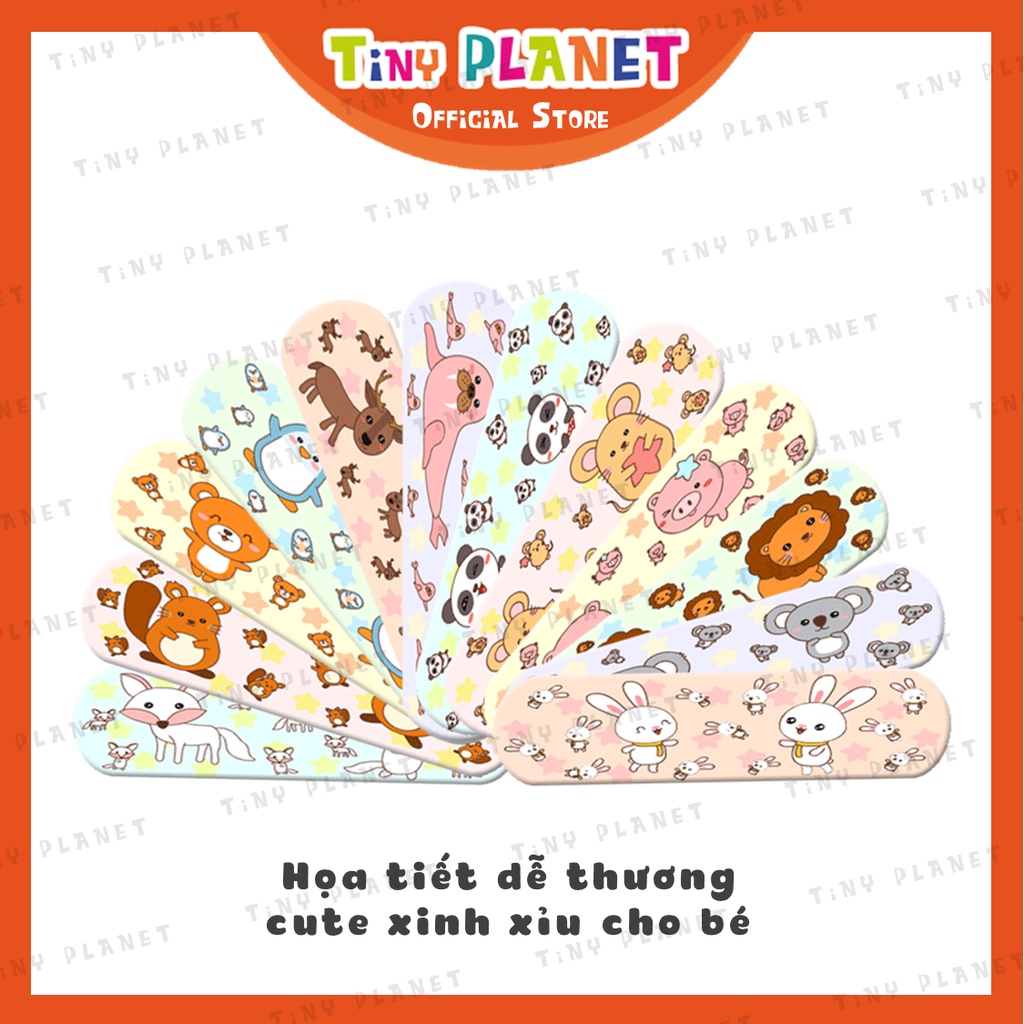 Băng y tế cá nhân urgo họa tiết hoạt hình dễ thương cho bé tránh nhiễm trùng, vi khuẩn xâm nhập vết xước