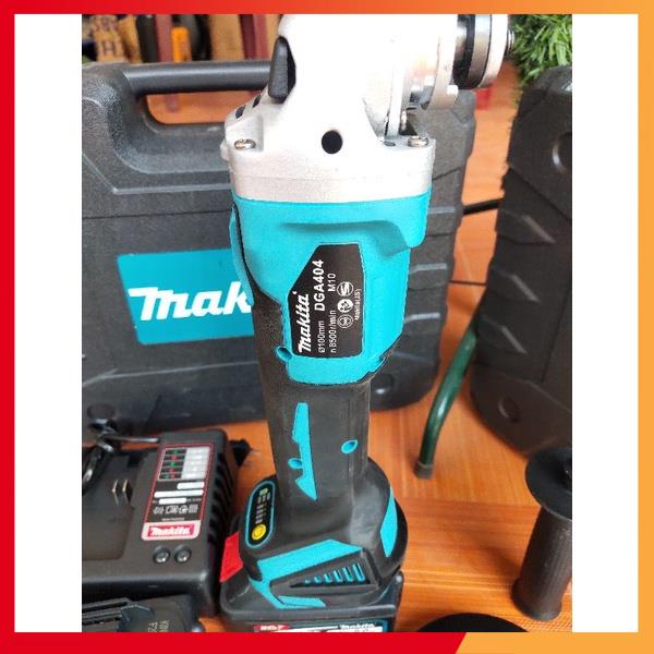 Máy mài góc dùng pin  Makita 199v pin 10cell 6Ah DGA404