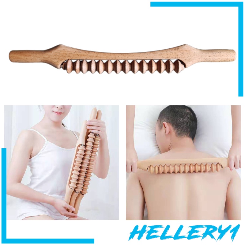 [Hàng mới về] Gậy mát xa gua sha giảm đau cổ bằng gỗ dẻ gai cao cấp