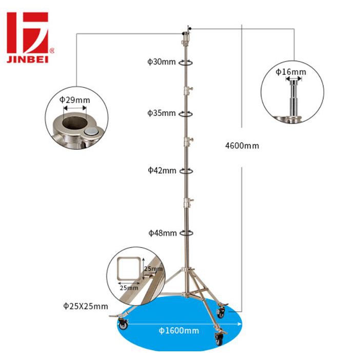 Chân đèn Jinbei JB4200 Studio Light Stand