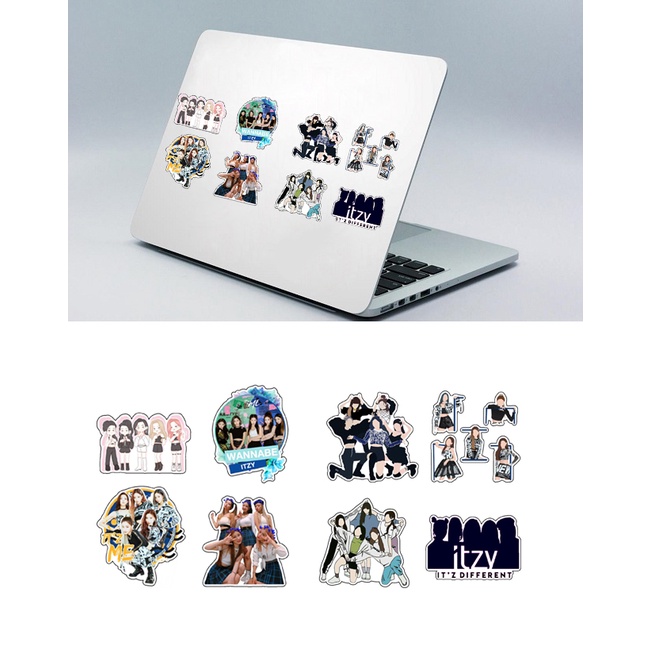 Sticker A3 GOT7 MAMAMOO ITZY RED VELVET S30T35 chống thấm nước idol kpop decal sticker dán laptop mũ bảo hiểm vali