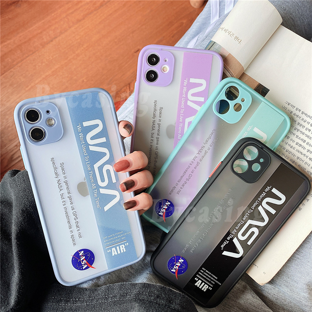 Ốp điện thoại họa tiết NASA thời trang cho Samsung Galaxy A02S A12 A10S A11 A20S A50S A20 A30 A51 A71 S20 Fe J2 Prime J7 Prime | BigBuy360 - bigbuy360.vn