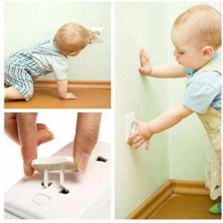 SG - 10 Nút bịt ổ cấm điện chống giật an toàn cho bé ( 2 chân, 3 chân )