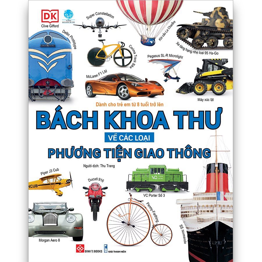 Sách - Bách khoa thư về các loại phương tiện giao thông