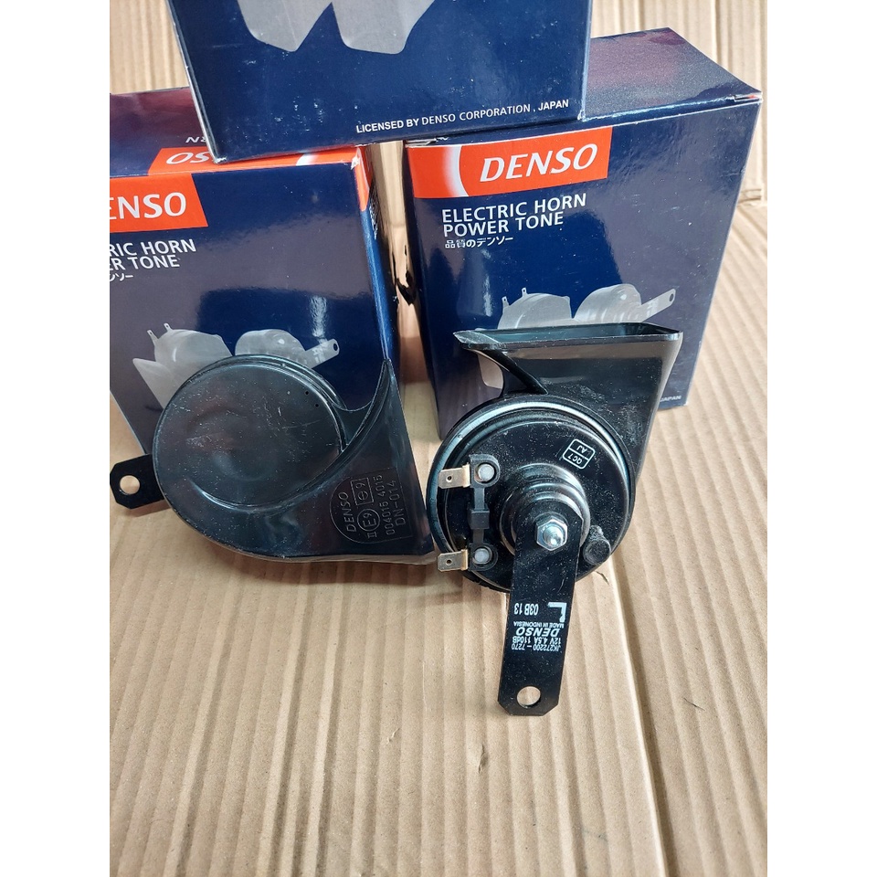 Đôi còi sên kèn sên ô tô xe máy Denso chất lượng cao điện 12v , 24v