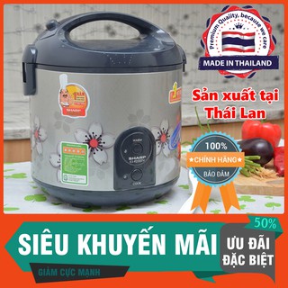 Nồi cơm điện Sharp KS-R231STV[Hàng chính hãng 100% sản xuất tại Thái Lan]