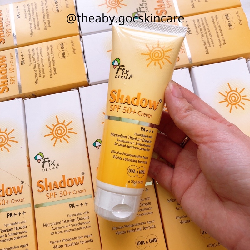 Kem chống nắng Fixderma Shadow SPF 50+ Cream 75g | BigBuy360 - bigbuy360.vn