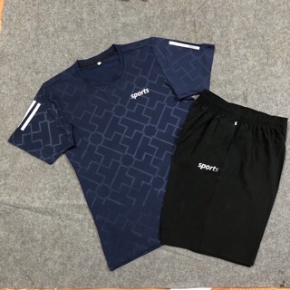 Combo 2 Bộ thể thao nam (cổ bẻ-tròn)
