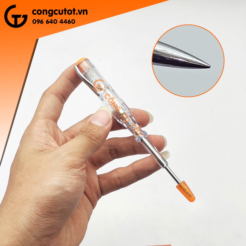 Bút rà thử điện 6-12-24VDC Asaki